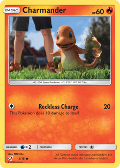 Charmander 4/18 — Detective Pikachu
