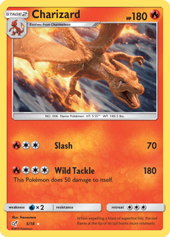 Charizard 5/18 — Detective Pikachu