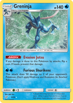 Greninja 9/18 — Detective Pikachu