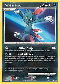 Sneasel 100/130 — Diamond & Pearl