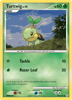Turtwig 103/130 — Diamond & Pearl