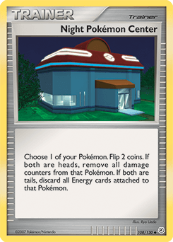 Night Pokémon Center 108/130 — Diamond & Pearl