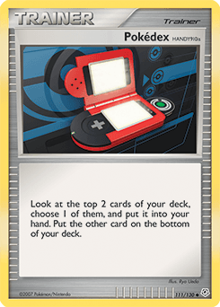 Pokédex HANDY910is 111/130 — Diamond & Pearl