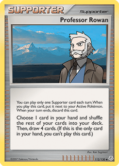 Professor Rowan 112/130 — Diamond & Pearl