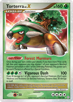 Torterra LV.X 122/130 — Diamond & Pearl