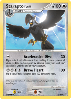 Staraptor 16/130 — Diamond & Pearl