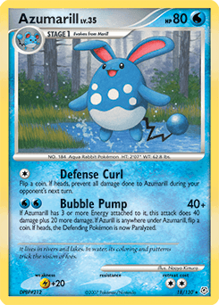 Azumarill 18/130 — Diamond & Pearl
