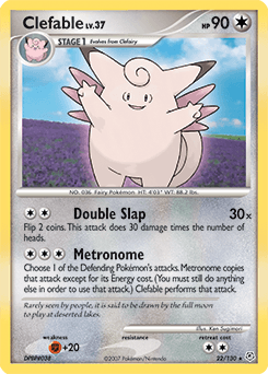 Clefable 22/130 — Diamond & Pearl