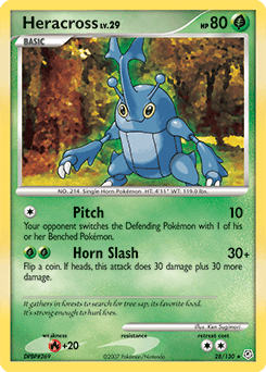 Heracross 28/130 — Diamond & Pearl