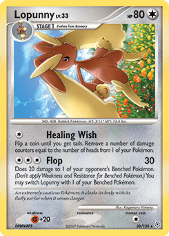 Lopunny 30/130 — Diamond & Pearl