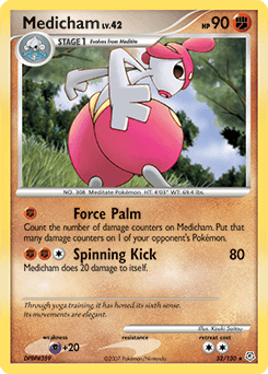 Medicham 32/130 — Diamond & Pearl