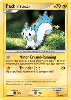 Pachirisu 35/130 — Diamond & Pearl