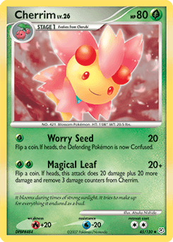 Cherrim 45/130 — Diamond & Pearl