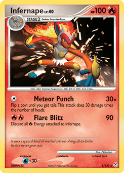 Infernape 5/130 — Diamond & Pearl