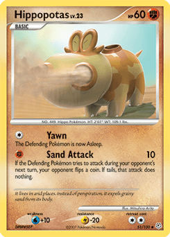 Hippopotas 51/130 — Diamond & Pearl
