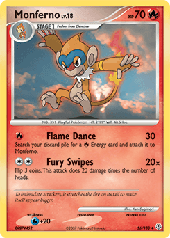 Monferno 56/130 — Diamond & Pearl