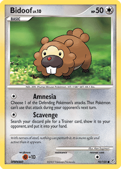 Bidoof 70/130 — Diamond & Pearl
