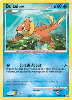 Buizel 72/130 — Diamond & Pearl