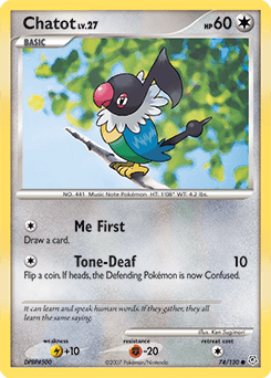 Chatot 74/130 — Diamond & Pearl