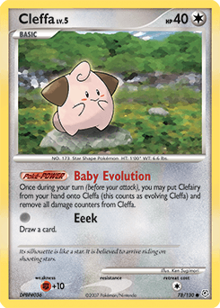 Cleffa 78/130 — Diamond & Pearl