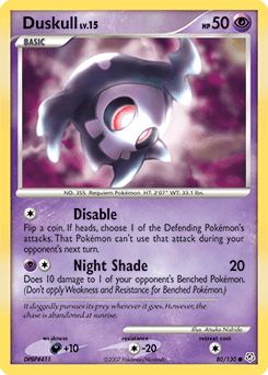 Duskull 80/130 — Diamond & Pearl