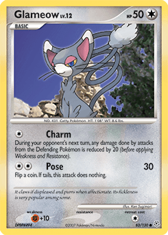 Glameow 83/130 — Diamond & Pearl