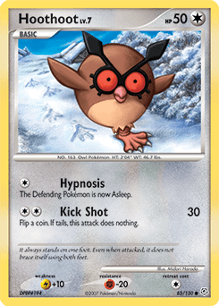 Hoothoot 85/130 — Diamond & Pearl
