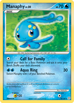 Manaphy 9/130 — Diamond & Pearl