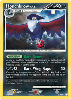 Honchkrow 10/123 — Mysterious Treasures