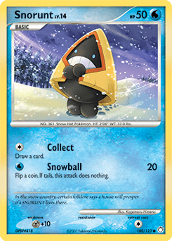 Snorunt 100/123 — Mysterious Treasures