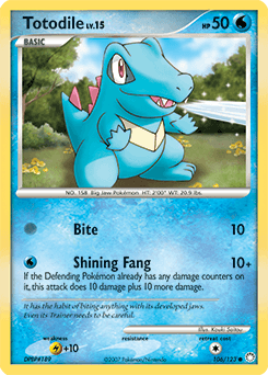 Totodile 106/123 — Mysterious Treasures