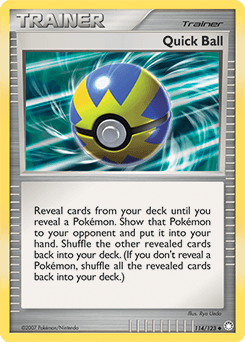 Quick Ball 114/123 — Mysterious Treasures