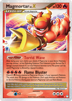 Magmortar LV.X 123/123 — Mysterious Treasures