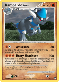 Rampardos 33/123 — Mysterious Treasures