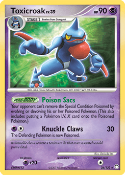Toxicroak 36/123 — Mysterious Treasures