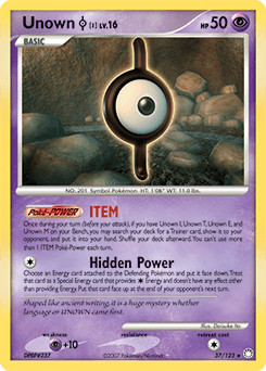 Unown [I] 37/123 — Mysterious Treasures