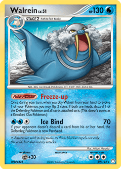 Walrein 39/123 — Mysterious Treasures
