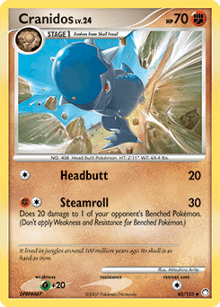 Cranidos 43/123 — Mysterious Treasures