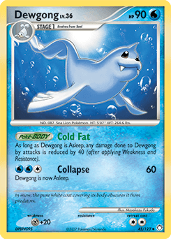 Dewgong 45/123 — Mysterious Treasures