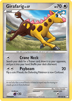 Girafarig 49/123 — Mysterious Treasures