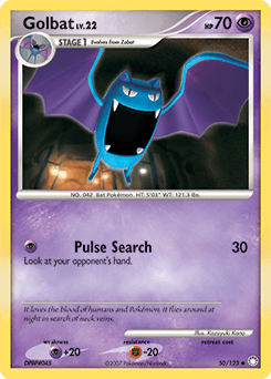 Golbat 50/123 — Mysterious Treasures