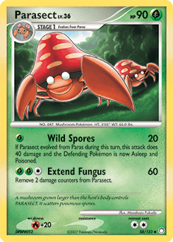 Parasect 58/123 — Mysterious Treasures
