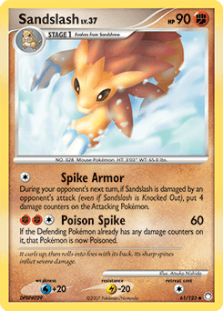 Sandslash 61/123 — Mysterious Treasures