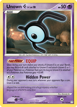Unown [E] 65/123 — Mysterious Treasures
