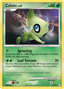 Celebi 7/123 — Mysterious Treasures