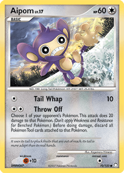 Aipom 70/123 — Mysterious Treasures