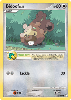 Bidoof 73/123 — Mysterious Treasures
