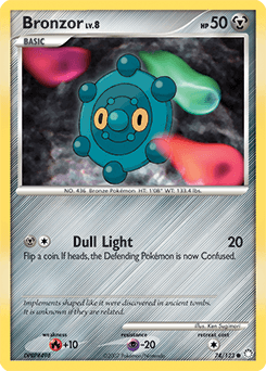 Bronzor 74/123 — Mysterious Treasures