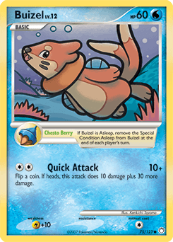 Buizel 75/123 — Mysterious Treasures