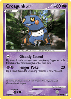 Croagunk 78/123 — Mysterious Treasures